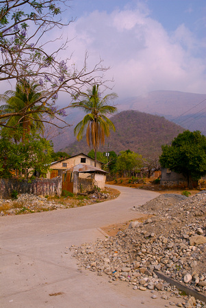 Huatulco Mexico Mountain Road