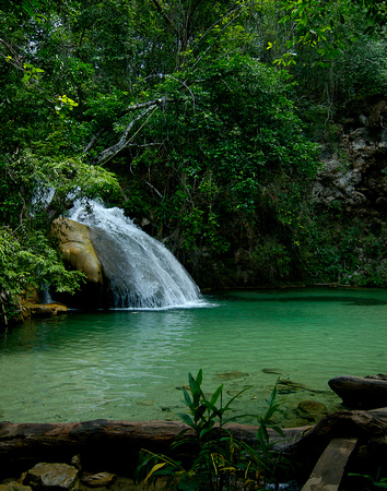 Huatulco waterfall